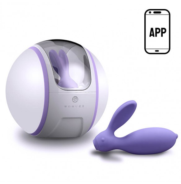 WOWYES - 7C Passion Rabbit Plus Egg Vibrator (Connect WeChat Mini Programs / Smart APP)